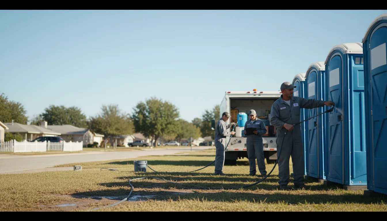 Long-Term Portable Toilet Rental in Giltner, NE near me